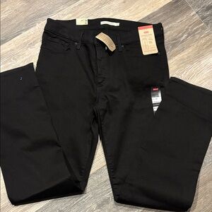 Levi's Men's Classic Black Straight Jeans